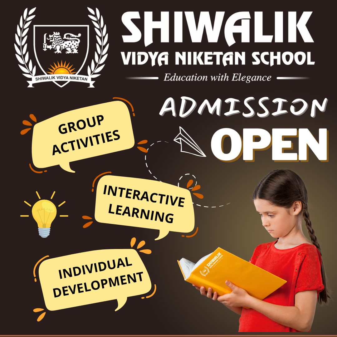Shiwalik Vidya Niketan School  Faridabad Admission Open For 2024-2025